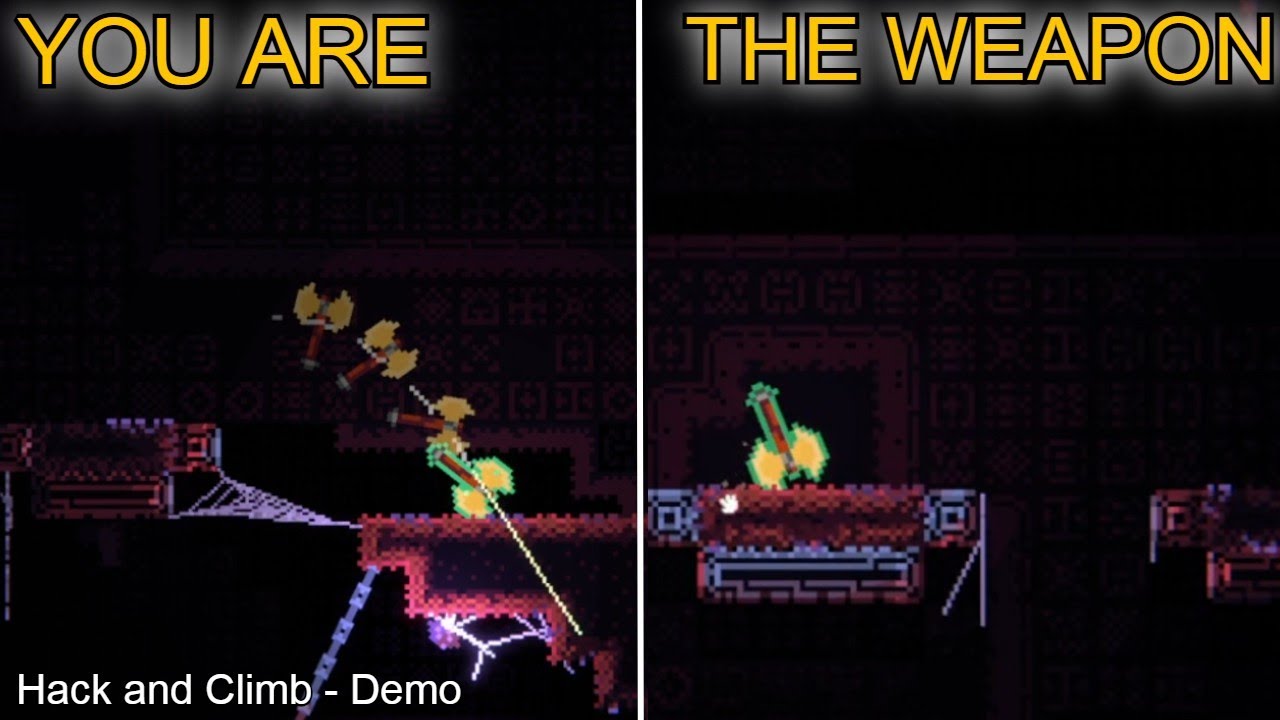 Hack and Climb Demo Gameplay | You NEED to Try This Precision Platformer!