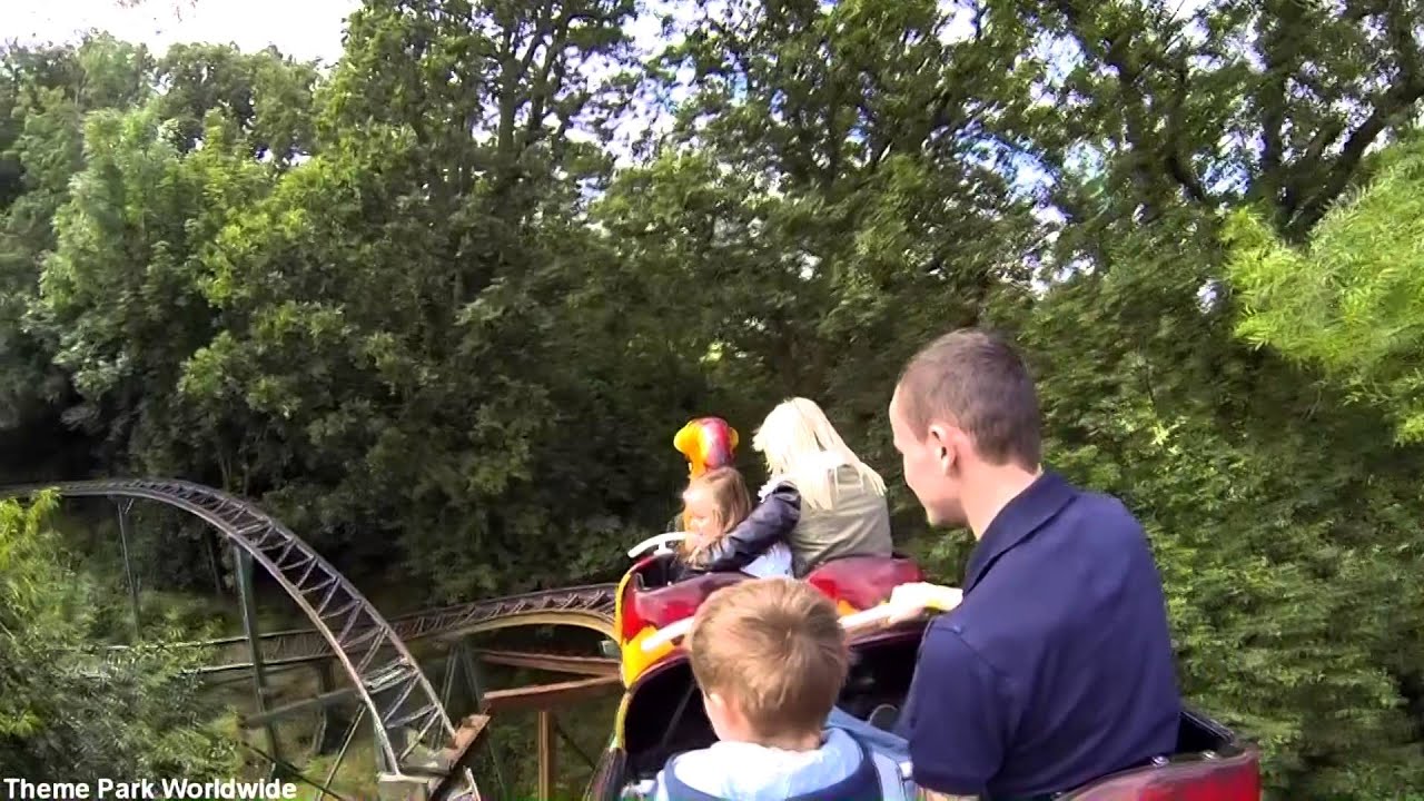Rattlesnake On Ride POV - Pleasurewood Hills