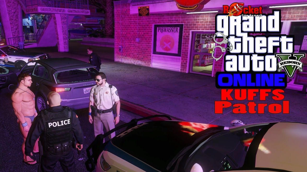 Nice Panties | KUFFS Patrol | GTA 5 LSPDFR Online 5 Reborn COPS (Prone Runs)