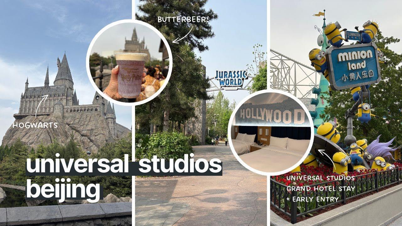 Universal Studios Beijing + Grand Hotel stay & early entry vlog 🎢🇨🇳北京 #universalstudios #beijing