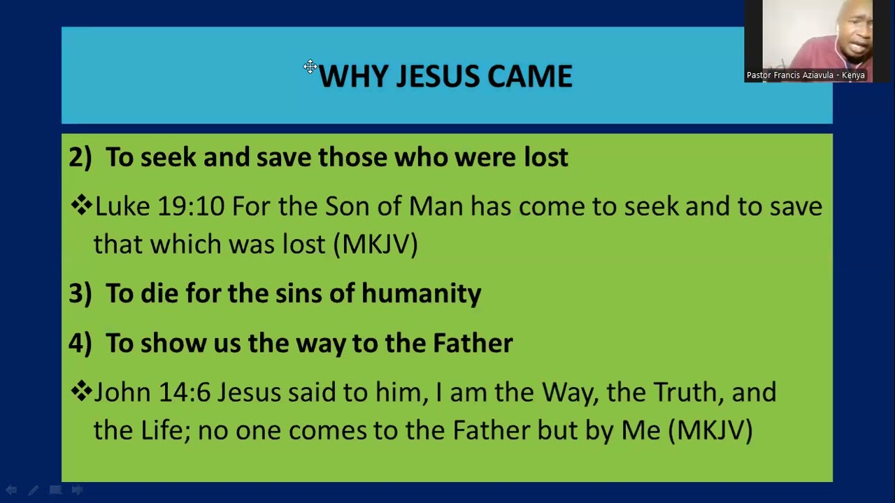 TOPIC: LESSONS FROM THE LEADERSHIP PRINCIPLES OF JESUS (PART 1) By Pastor Francis Aziavula