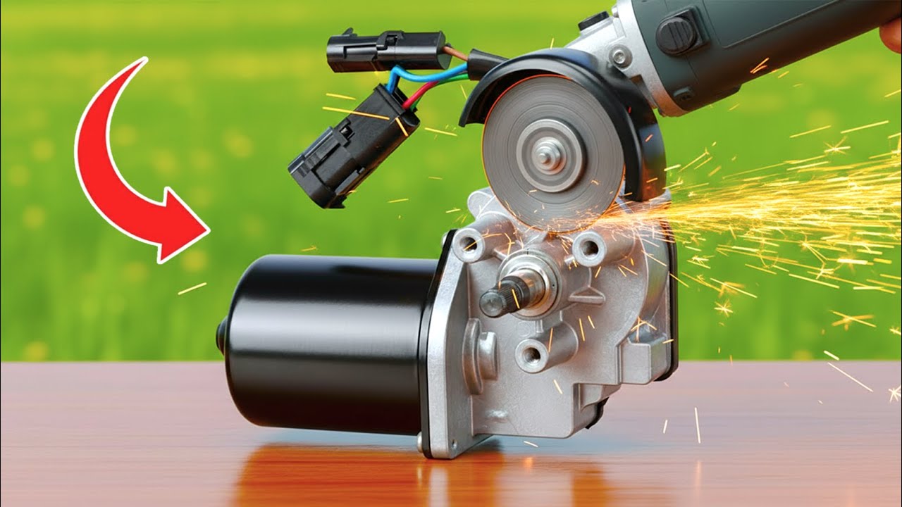 No one knows old Wiper Motors are a gold mine! Try reusing windshield Motor and It will SHOCK you