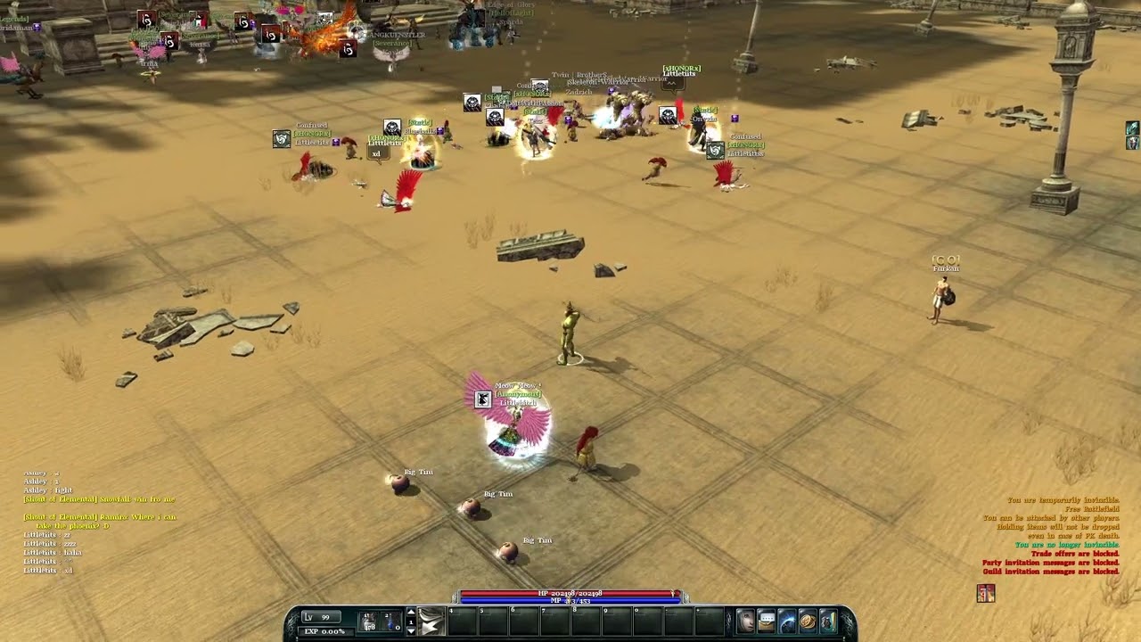 Archonia Archlord 5 vs 5 Event | Team x7000 Vs Team Arathorn