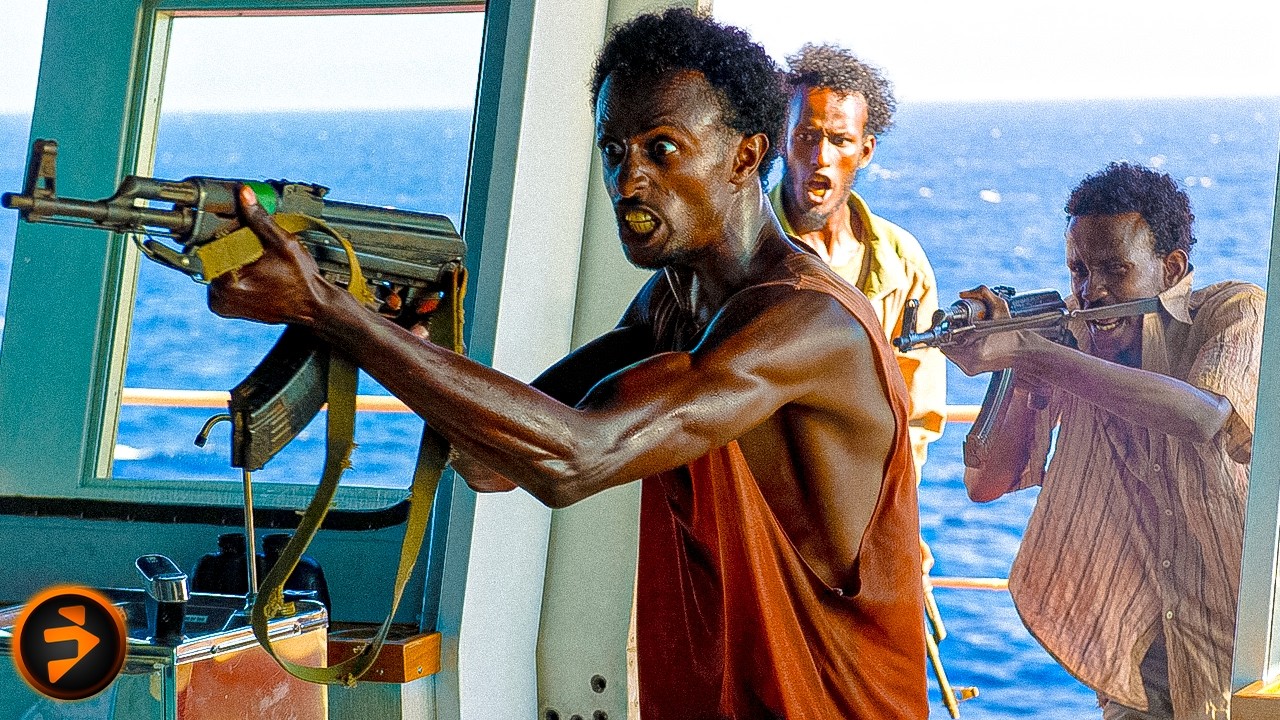 Somali Pirates Force Their Way Aboard the Ship | CAPTAIN PHILLIPS