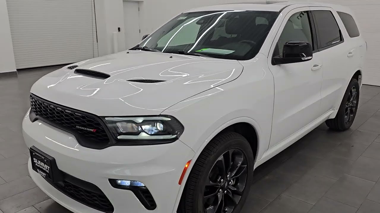 2022 DODGE DURANGO GT PLUS AWD BLACKTOP QUADS WHITE KNUCKLE 4K WALKAROUND 14655Z ПРОДАН!
