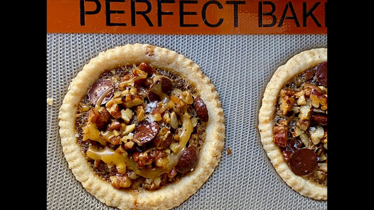 Pastry Arts Virtual Baking Summit: Vanessa Musi x Silpat®– Turtle Pecan Salted Chocolate Tarts