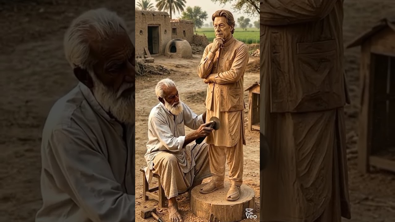 imran khan latest statchu video #woodscraft #art #imrankhan #pti #shorts