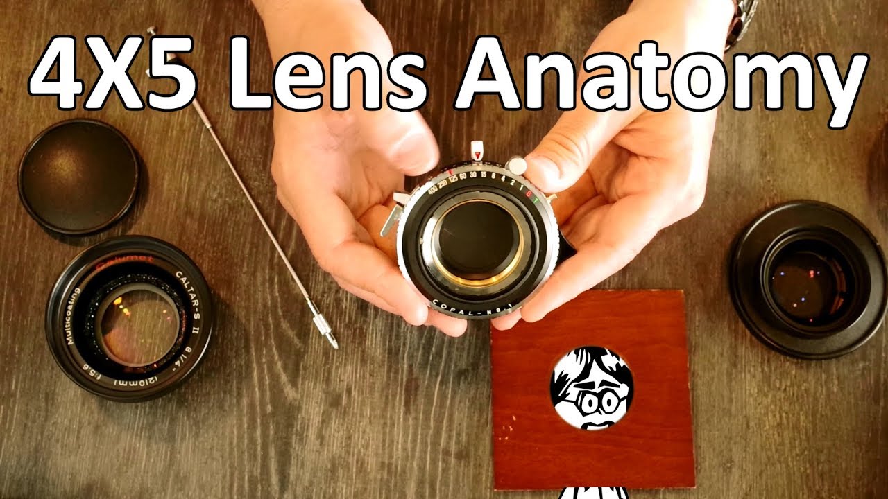 4X5 Lens Anatomy (Parts and Large Format Leaf Shutter Use)