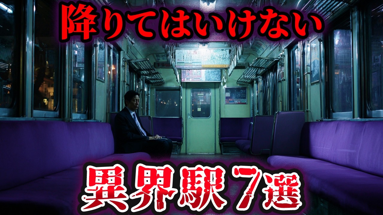 【ゆっくり解説】絶対に降りてはいけない異界駅7選