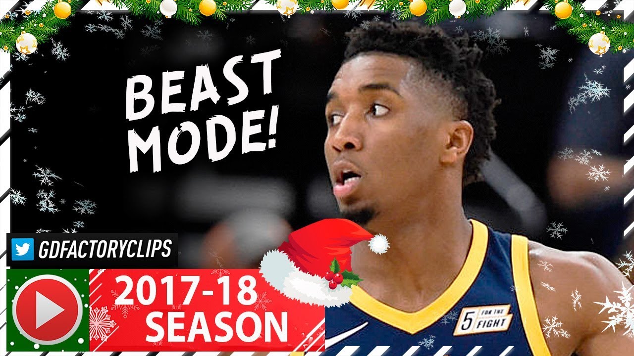 Donovan Mitchell CRAZY Full Highlights vs Cavaliers (2017.12.30) - 29 Pts, BEAST!