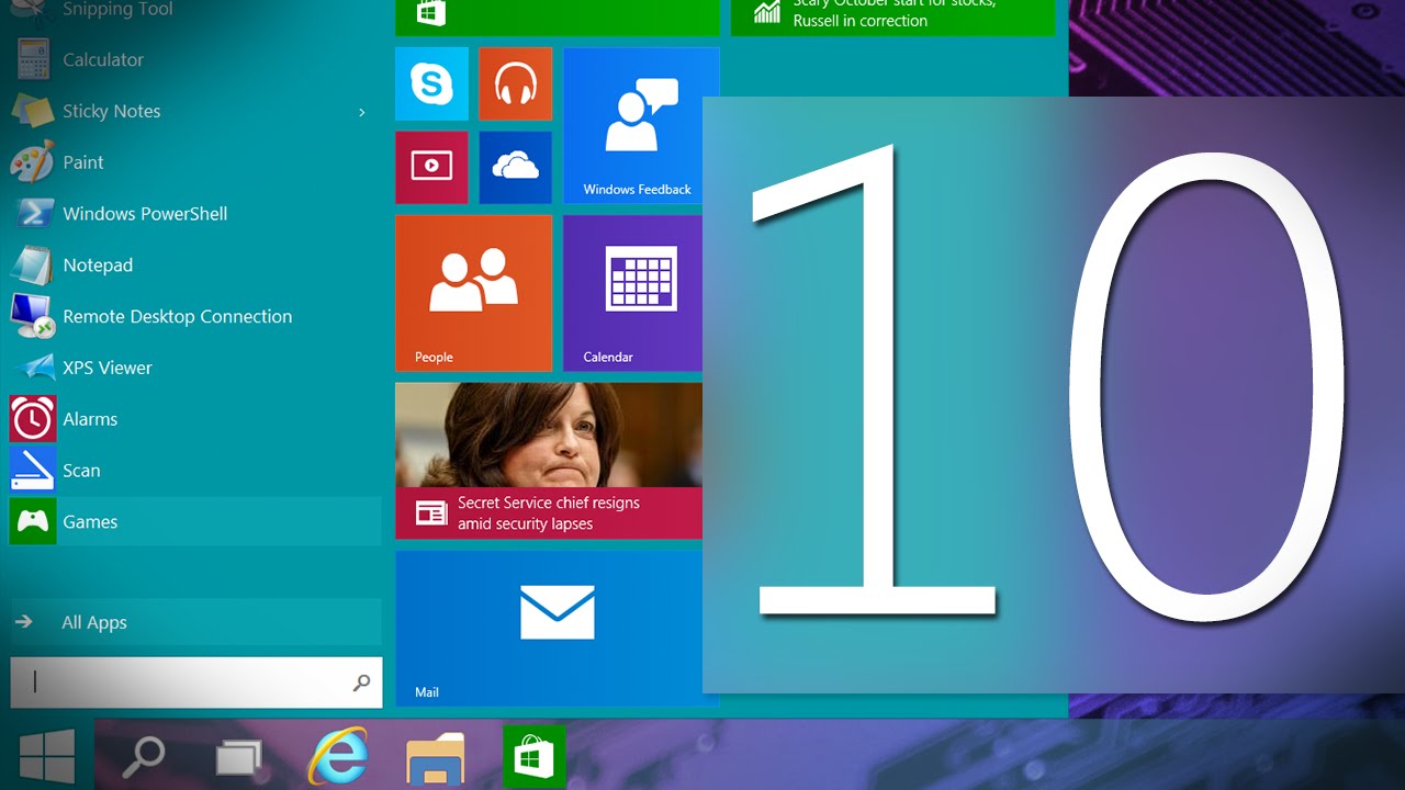 Windows 10 Demo (Technical Preview)