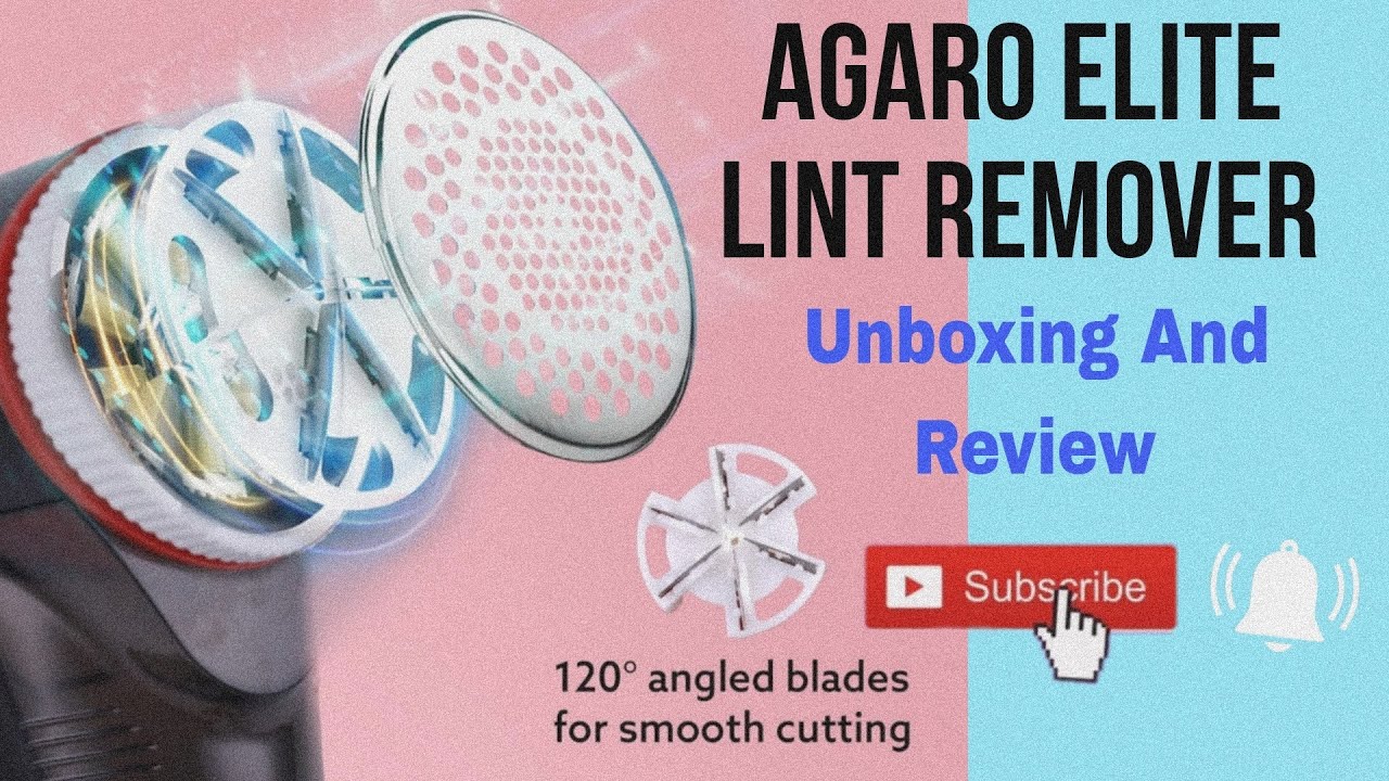 AGARO ELITE LINT REMOVER ASMR UNBOXING AND REVIEW!!!