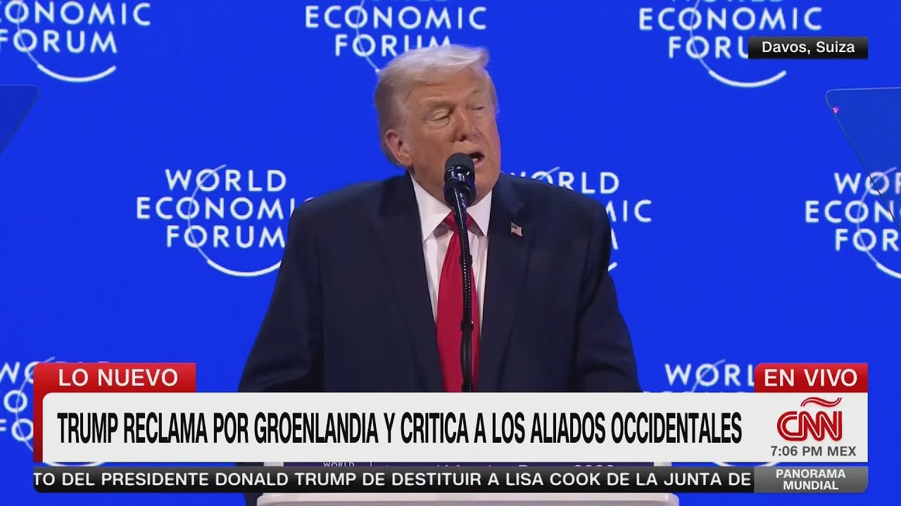 Panorama Mundial Con Gabriela Frías: Trump Reclama Por Groenlandia Y Critica A Sus Aliados - 1/21/26