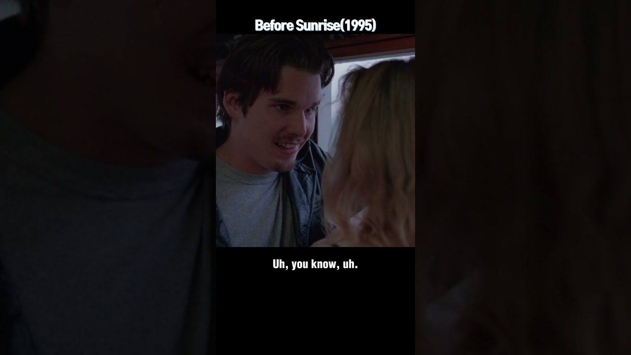 Movie Quotes: Before Sunrise(1995) First Kiss Scene #shorts