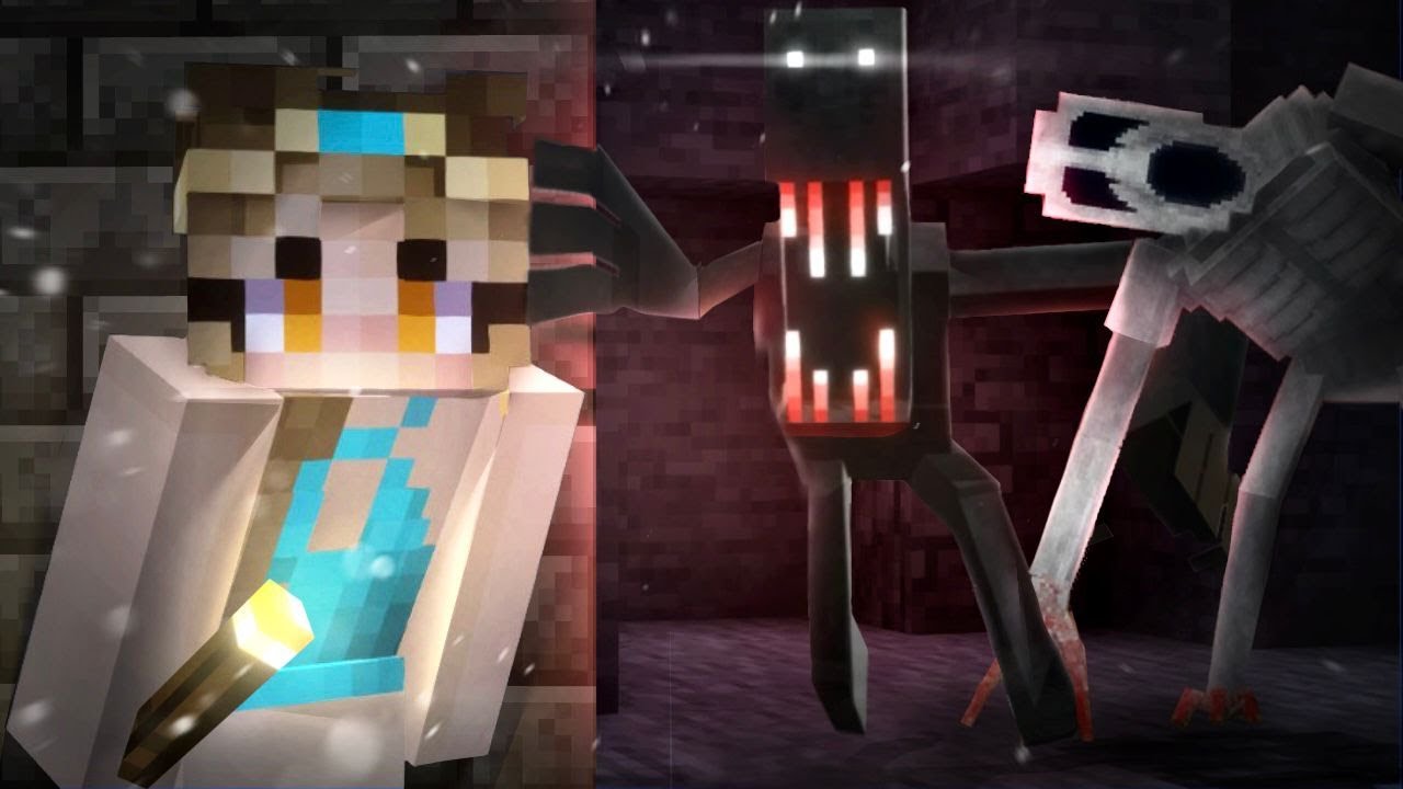 Minecraft Speedrunner VS The Scariest Horror Mods