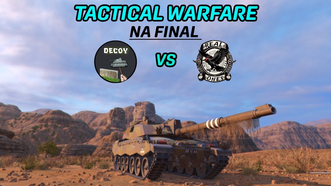 Финал Tactical Warfare NA — DECOY против REAL1 — World of Tanks Modern Armor