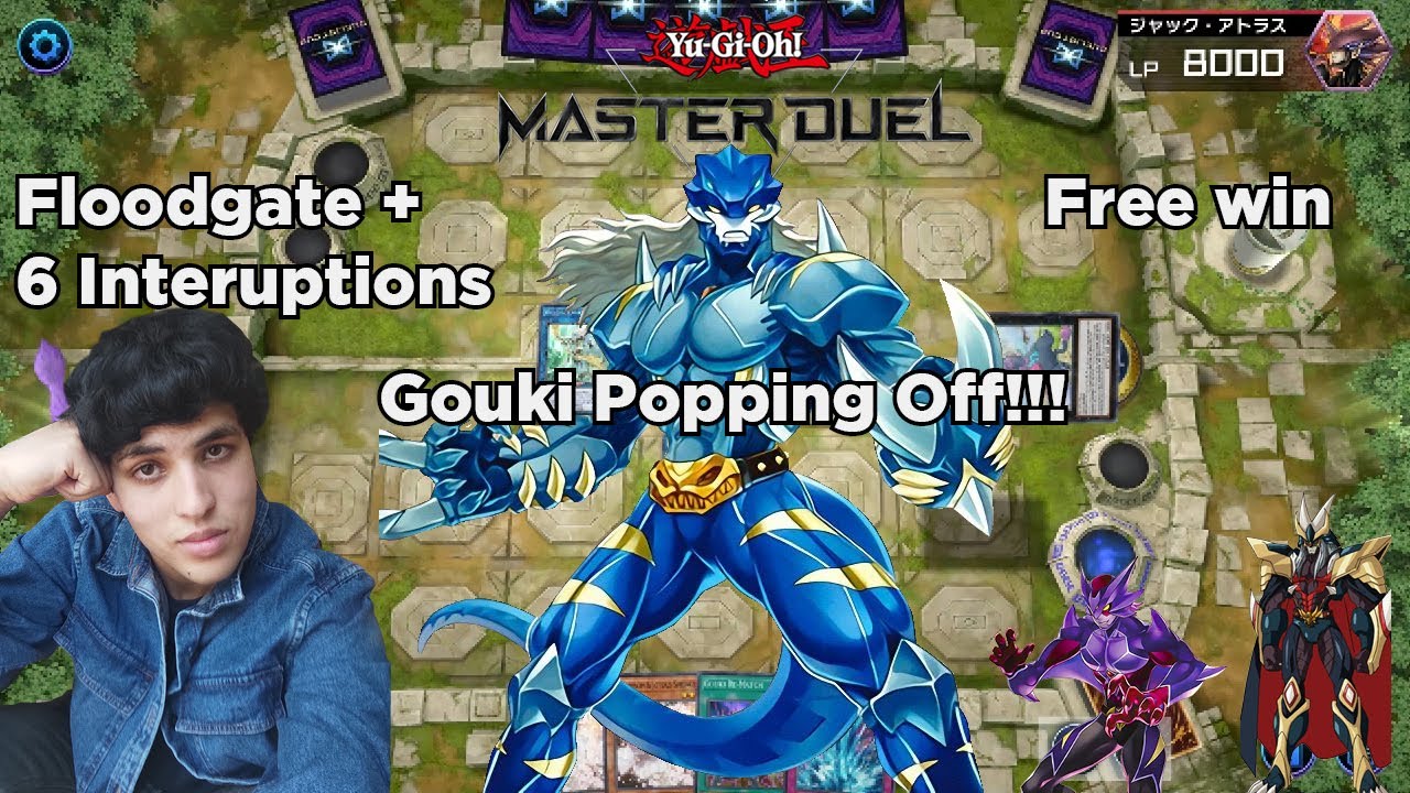 Gouki Uninterrupted Combo | Floodgate + 6 Interruptions | Yu-Gi-Oh! Master Duel