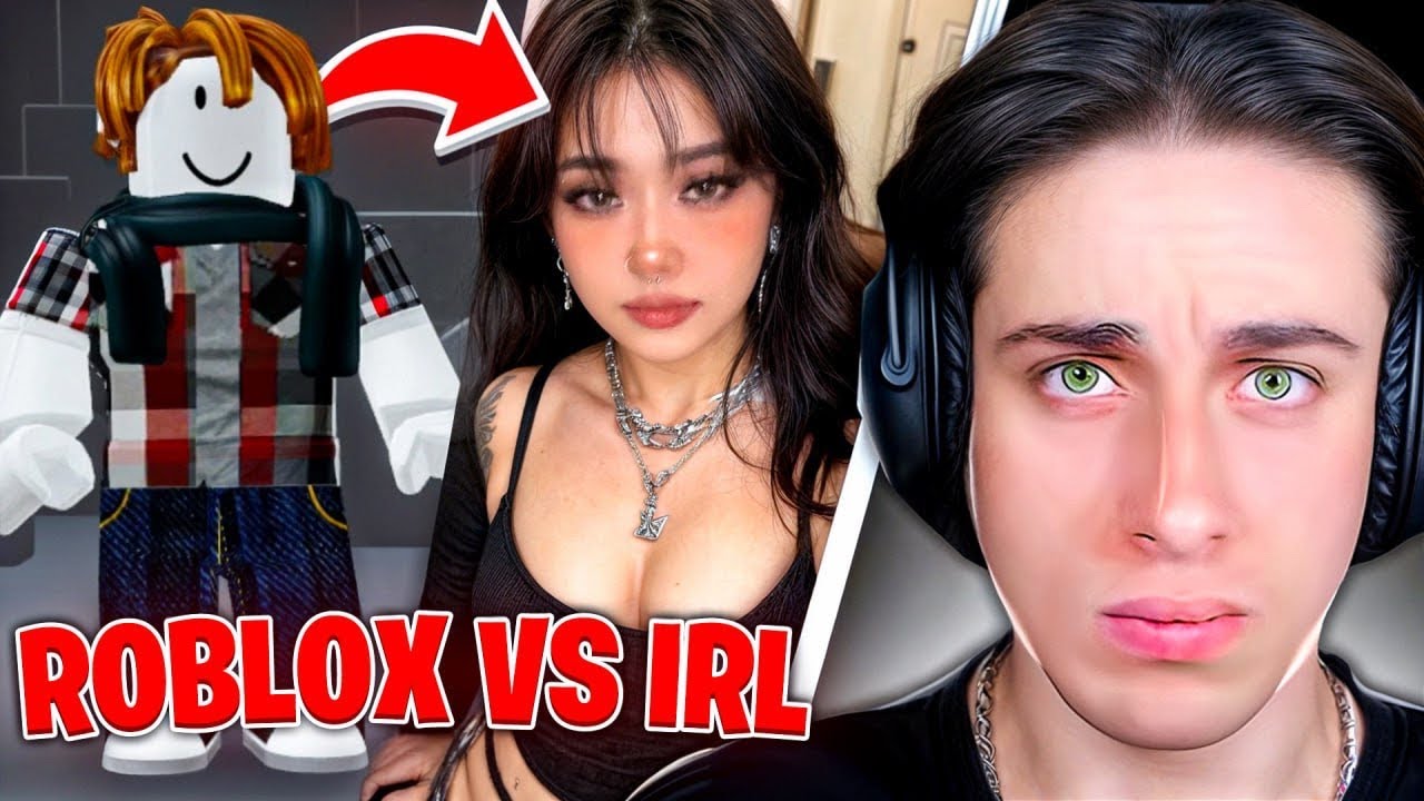 VALUTO i vostri AVATAR di ROBLOX vs IRL