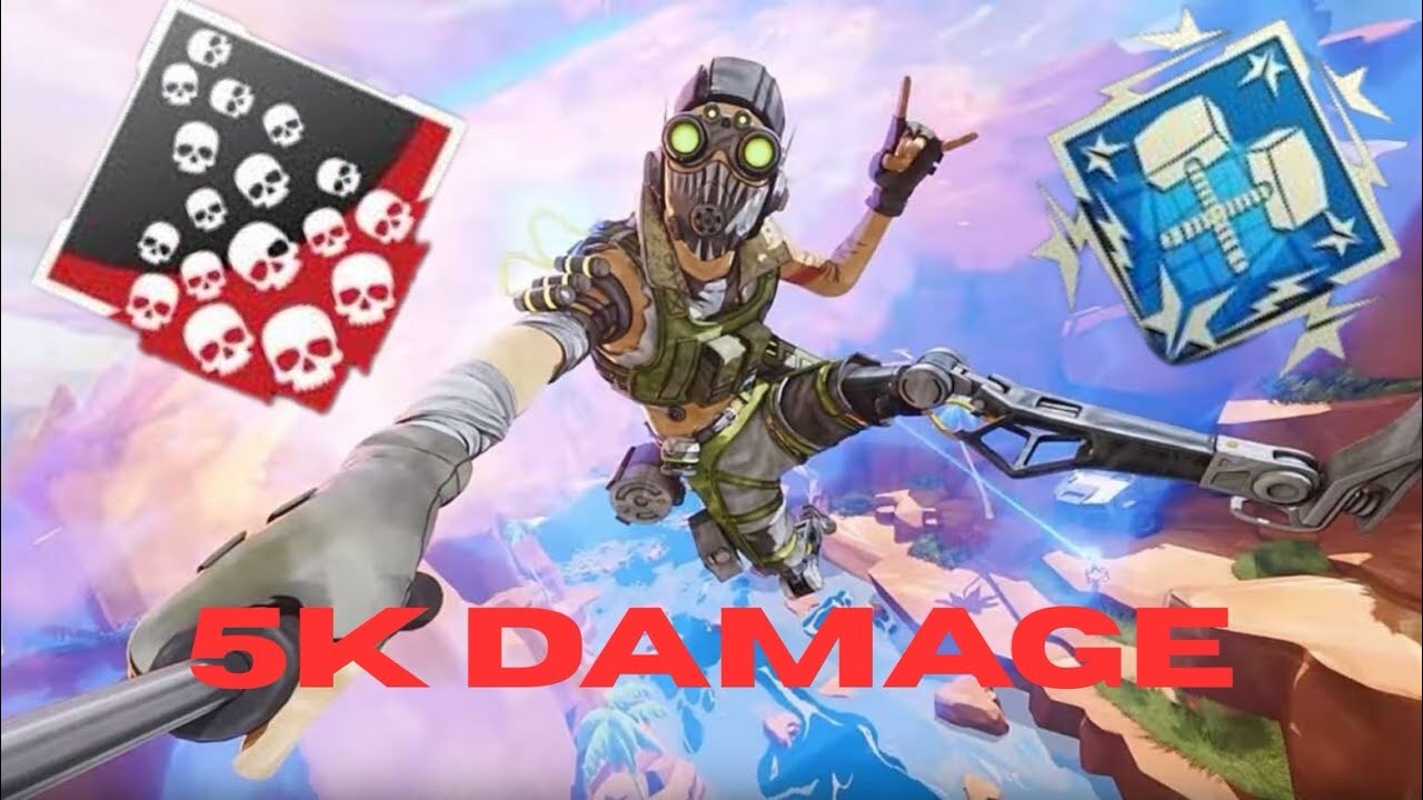 INSANE 20 bomb 5k damage in APEX LEGENDS !!!