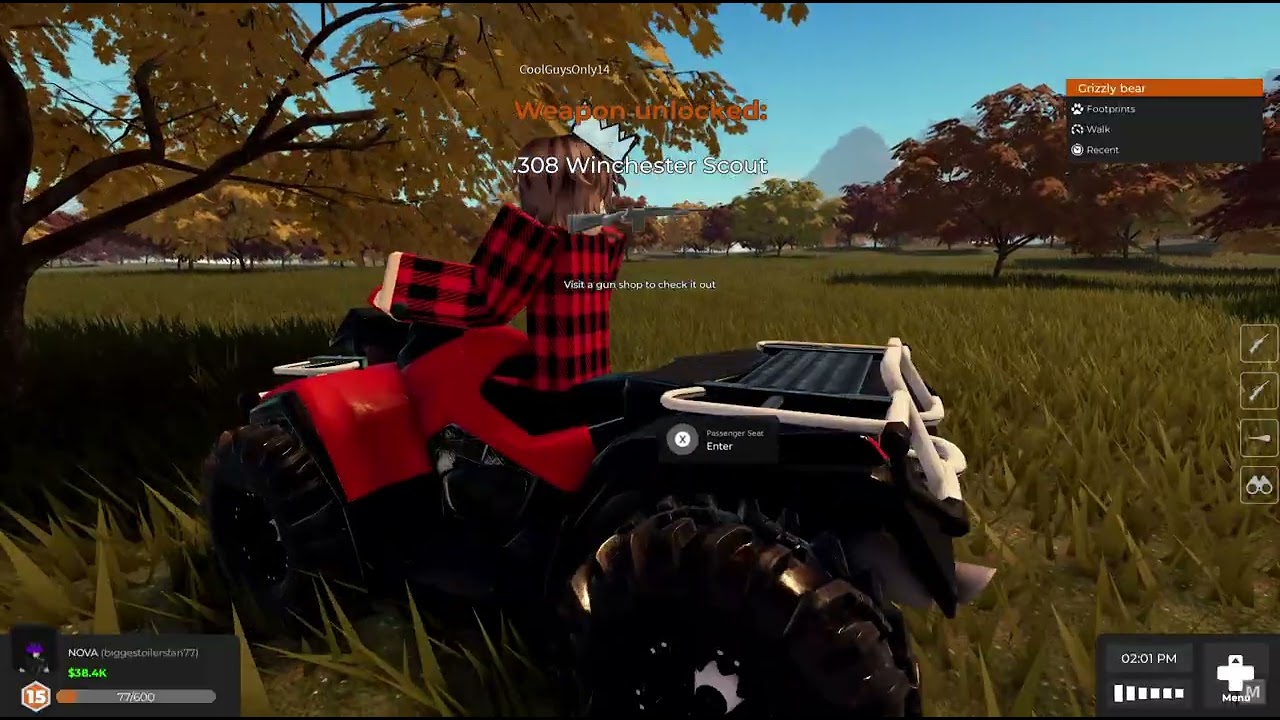Hunting Season (killed a moose).