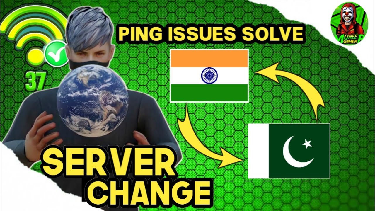 HOW TO JOIN INDIA & PAKISTAN SERVER || FREEFIRE SERVER CHANGE KAISE KARE😍 || PING ISSUES SOLVE 🥰✅