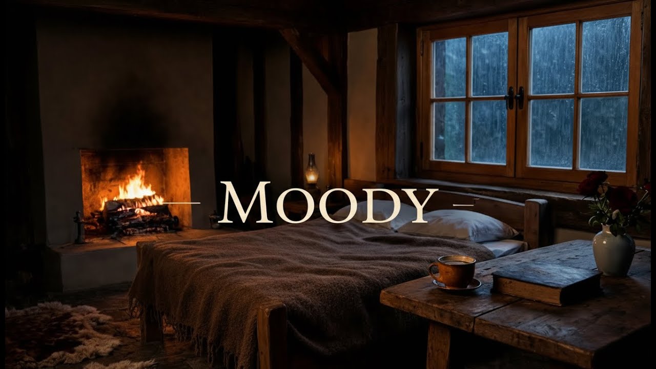 Healing Rain Ambience with Acoustic Guitar for Inner Peace and Sleep