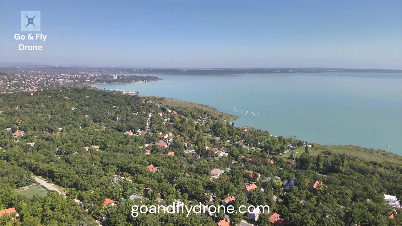 Balatonalmádi - Káptalanfüred határában - drónfelvétel 2023.09.27. - Go & Fly Drone
