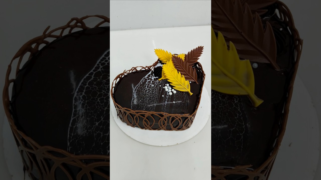1 kg heart shape chocolate mirror glaze cake decorating ideas 