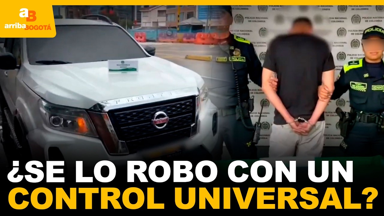 Ladrón de vehículos que usaba un control remoto para robar carros de alta gama