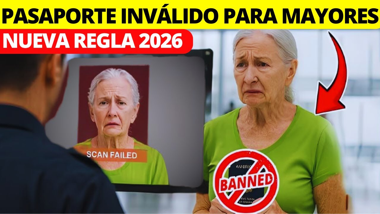 Nuevas Reglas de Pasaporte 2026 (Que las Personas Mayores NO Sean Denegadas)