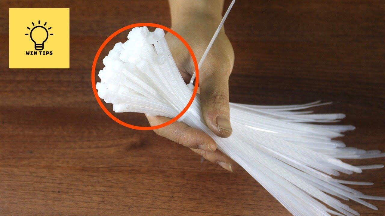 8 Useful Cable Tie Tricks For You - Win Tips
