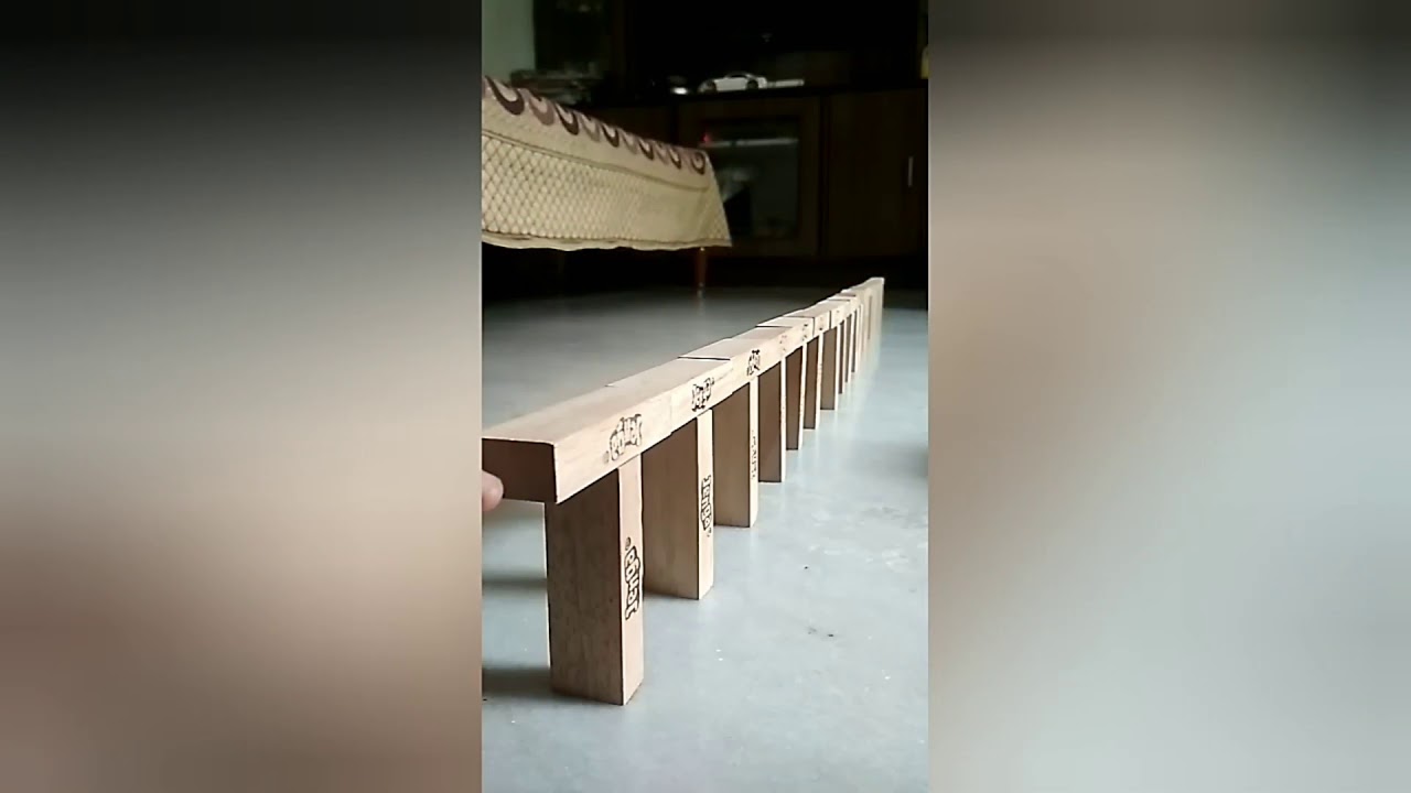Simple Jenga blocks dominoes /part-1/