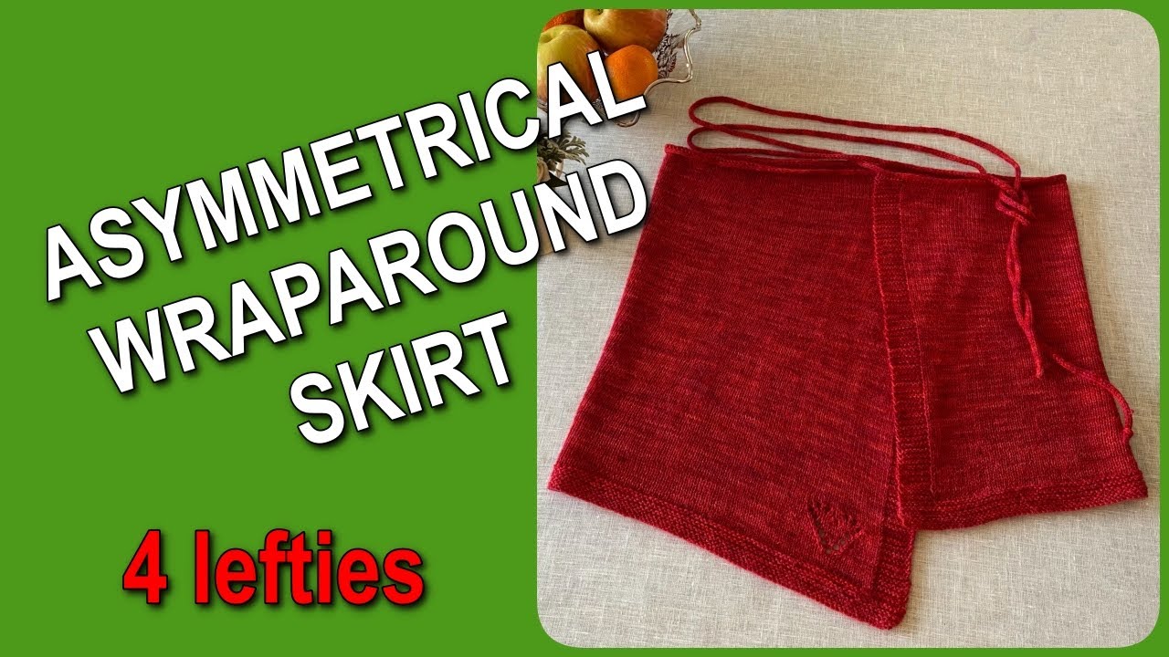 ASYMMETRICAL WRAPAROUND SKIRT   4 Lefties