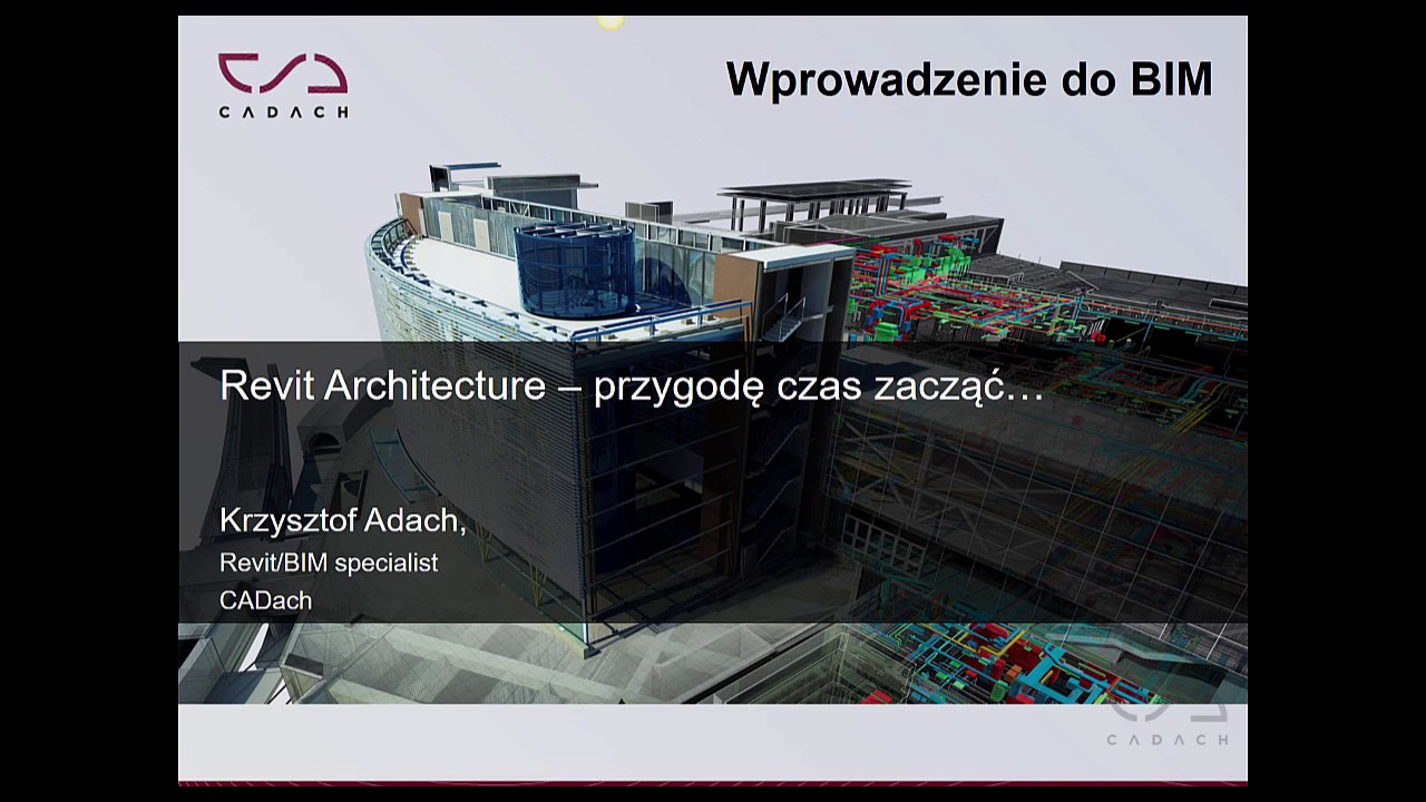 Revit tutorial PL - Wprowadzenie do BIM [CADACH.PL]