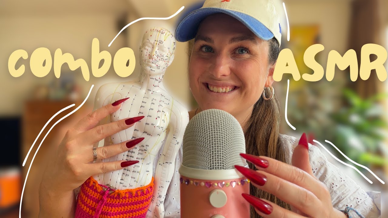 Mic scratching combined with other Triggers ✨ Combo ASMR ✨ No Talking
