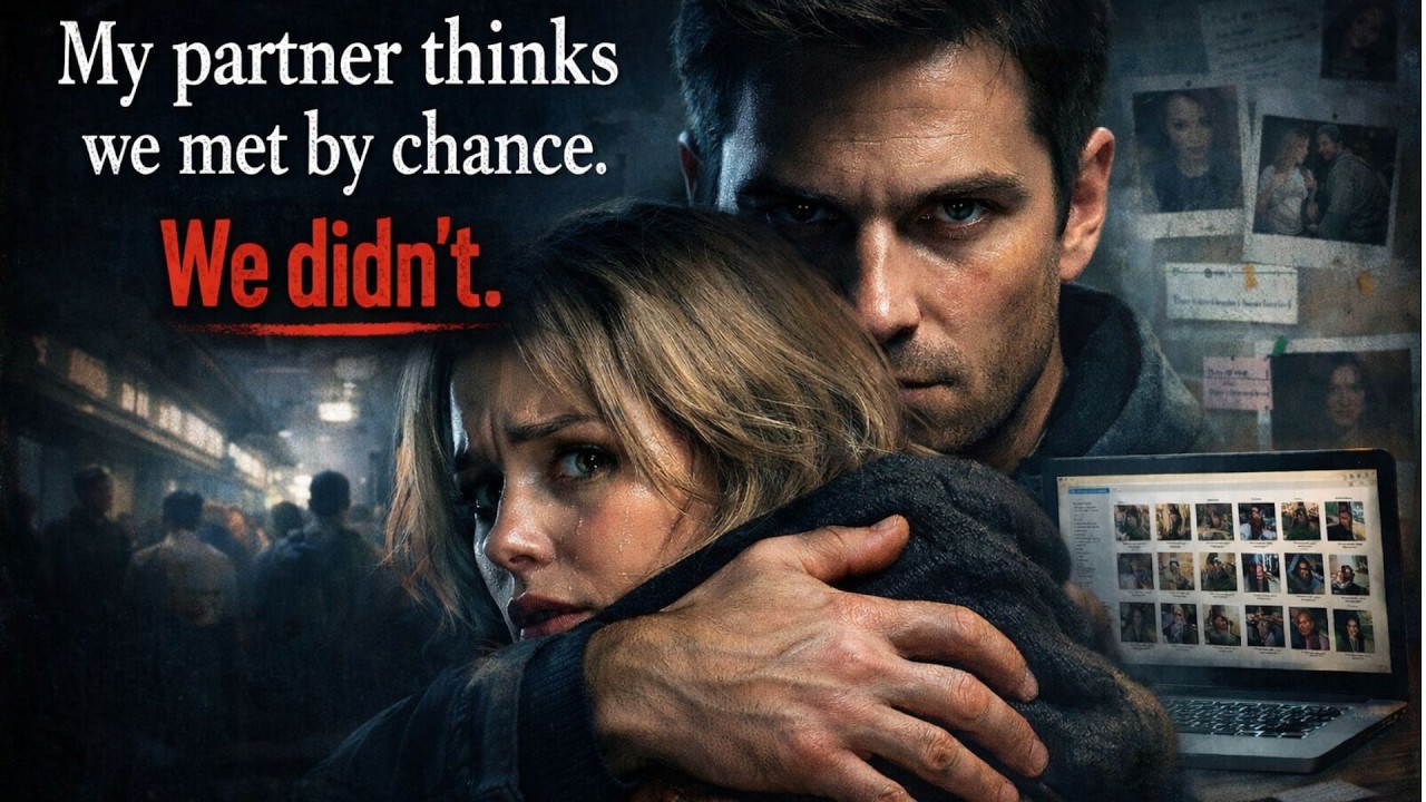My partner thinks we met by chance We didn't