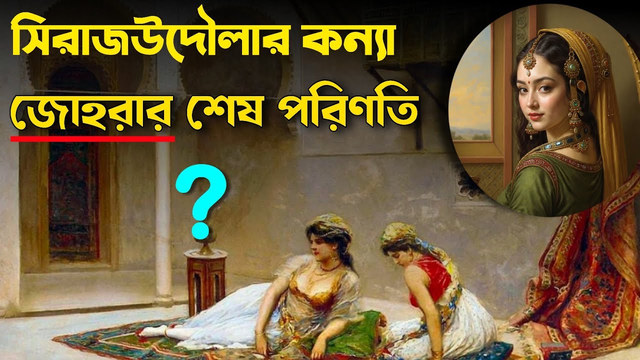 সিরাজউদ্দৌলার কন্যা জোহরার শেষ পরিণতি | নবাব সিরাজের বংশধর | Bengal nabab history 