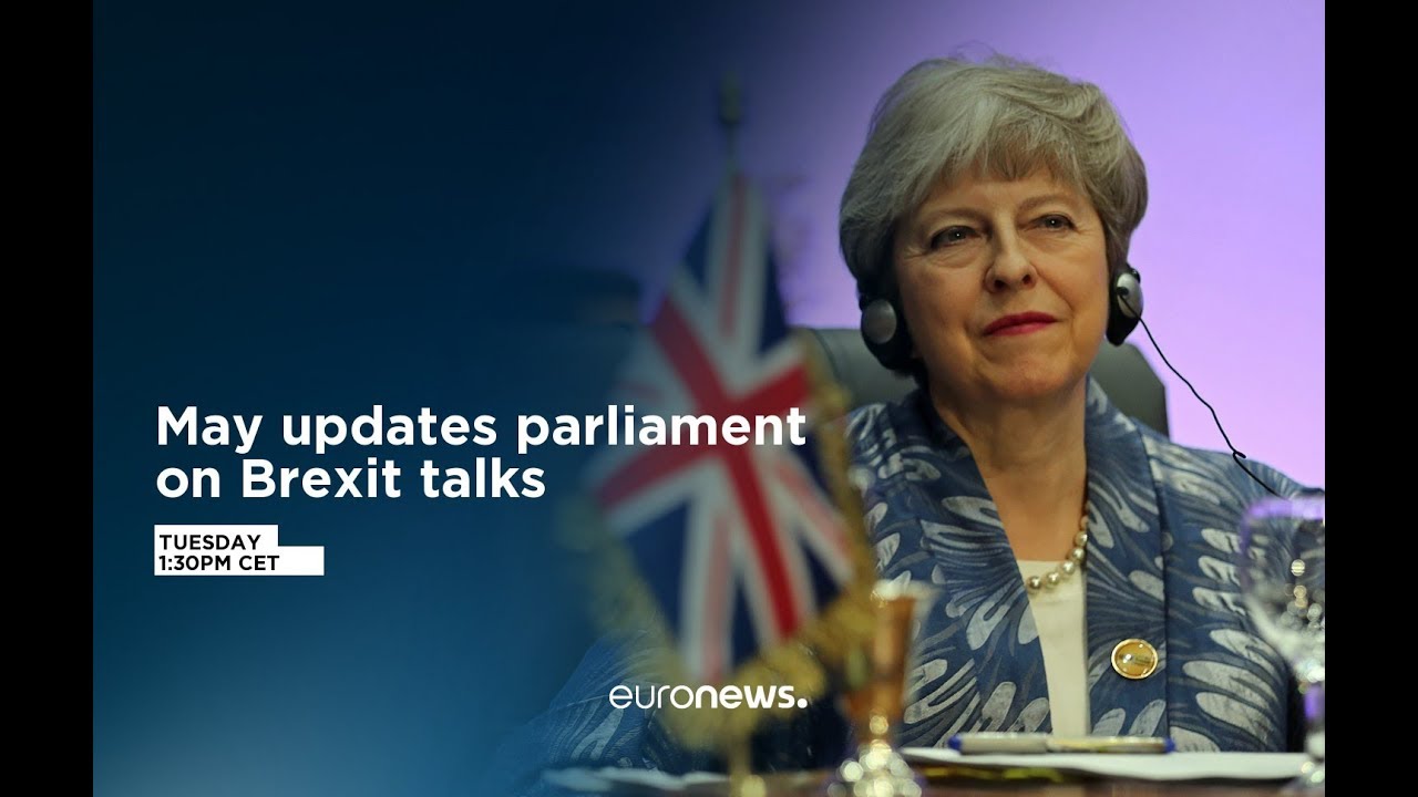 UK Prime Minister Theresa May makes statement to parliament on the progress of Brexit talks