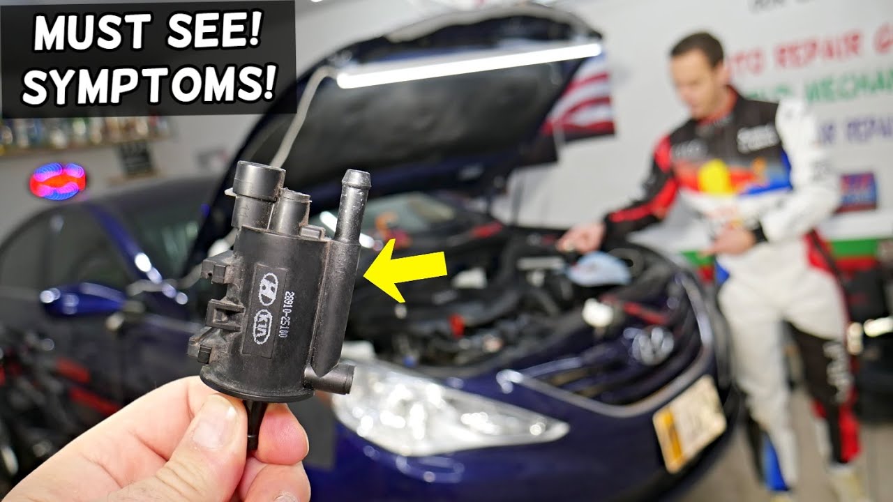 HYUNDAI SONATA SYMPTOMS OF BAD PURGE CONTROL VALVE