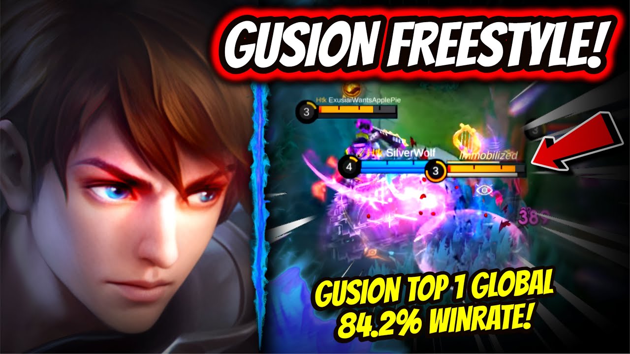 ¡SU MANERA DE JUGAR ES IMPOSIBLE DE REPLICAR! GUSION TOP 1 GLOBAL 84.2% WINRATE! | MOBILE LEGENDS