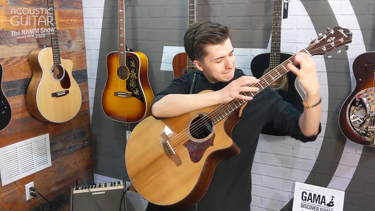 19-year-old Marcin Patrzalek's Amazing Fingerstyle Arrangement of Beethoven's 5th at NAMM 2020