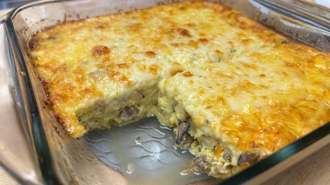 Firehouse Sausage Anytime Casserole