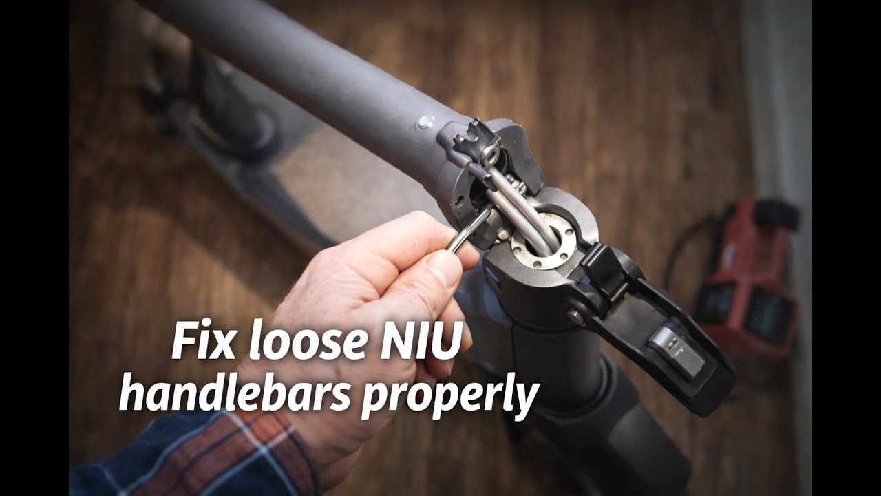 NIU KQi2 E Scooter Wobbly Handle Bar Fix