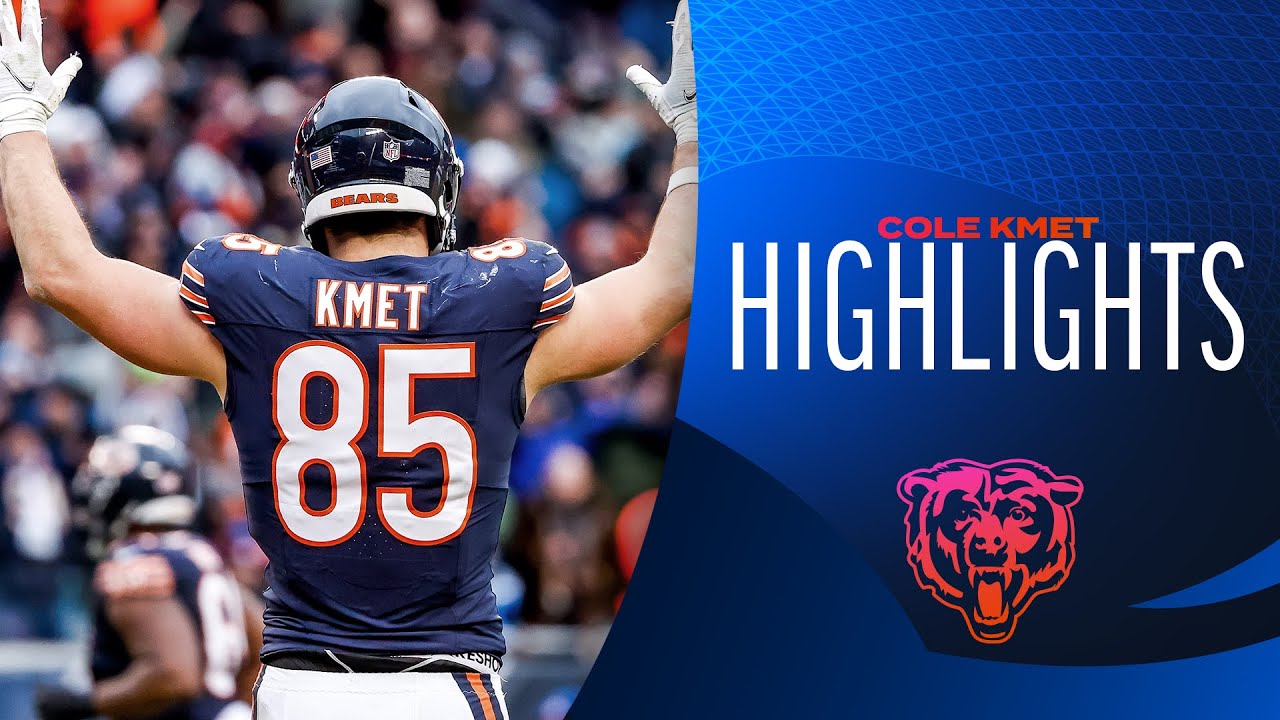Cole Kmet Top Plays of the 2023 Regular Season | Chicago Bears