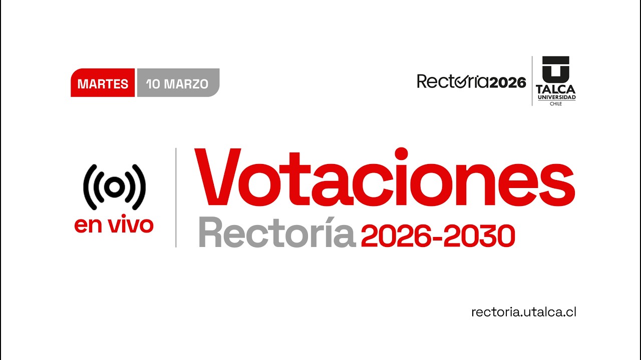 Elección Rectoría 2026 (Despacho 17 horas)