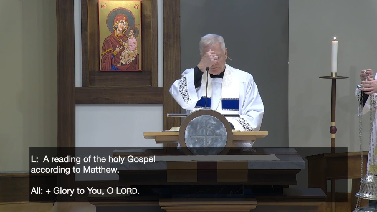 January 11th - The Baptism of Jesus - Pastor Schallhorn - Matthew 3:13-17