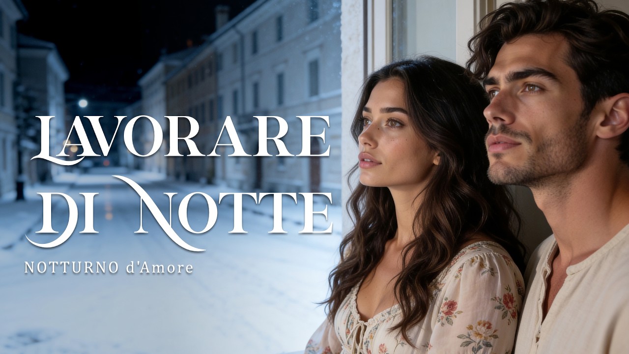 Musica Italiana Romantica per Lavorare di Notte 🌙 Playlist Calma e Concentrata