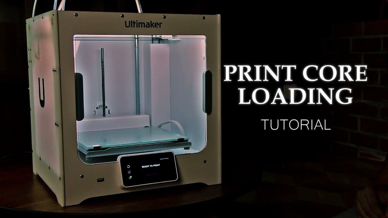 Unload and Load (print core) Tutorial for Ultimaker S3
