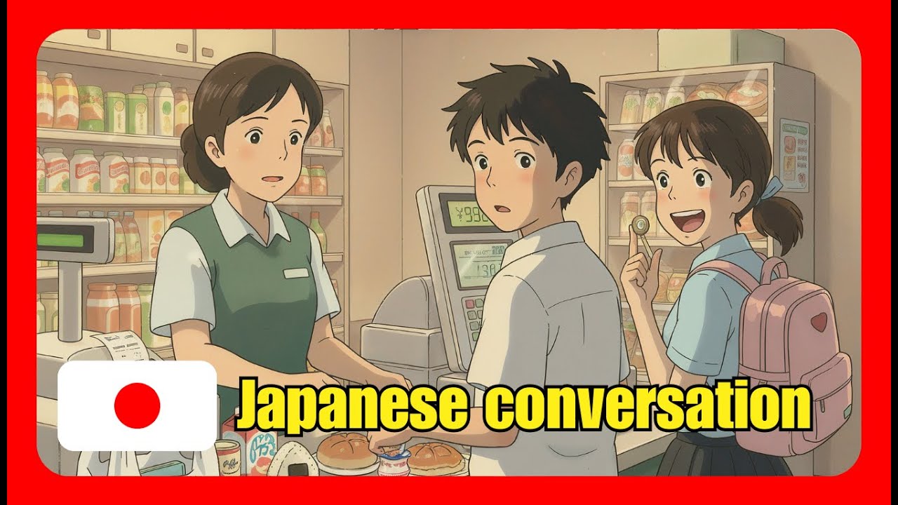 Real Japanese Listening Practice – A Story at the Konbini