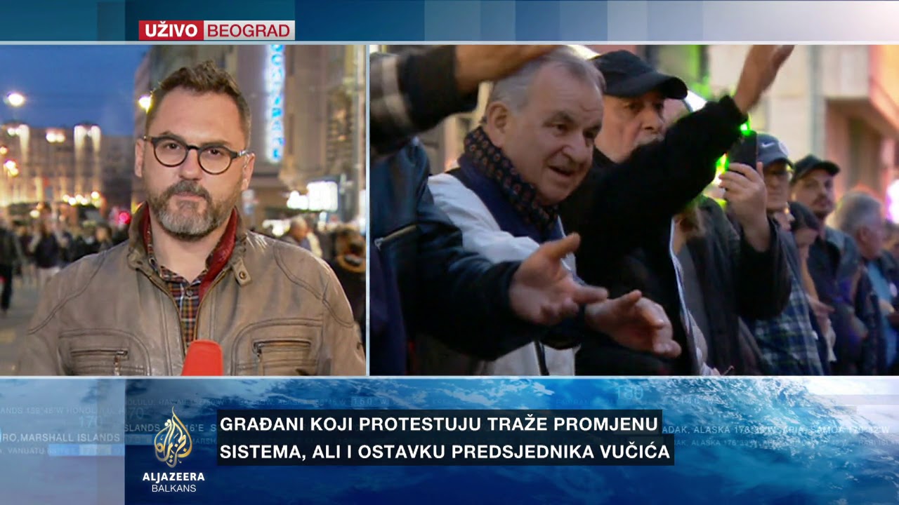 Marko Subotić o protestu 'Jedan od pet miliona' u Beogradu